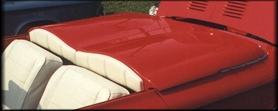 Monza convertible custom tonneau cover
