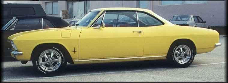 1967 Monza sport coupe (side view)