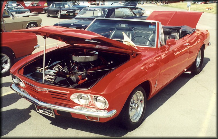 Jim Stolt's front-mounted V-8 Corvair
