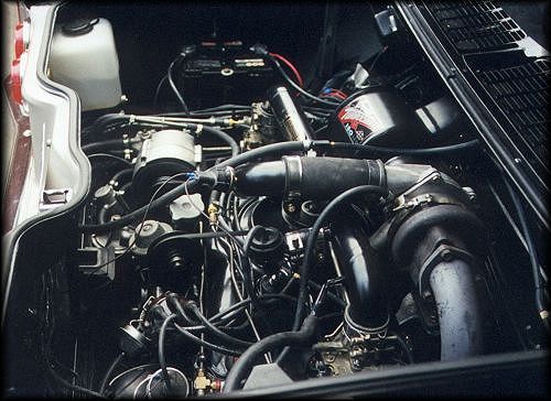 Corvair engine (from right rear)