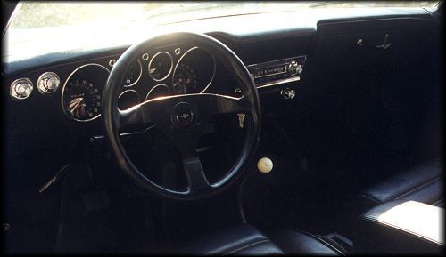 Momo wheel, Corsa cluster, Porsche seats, Caddy console