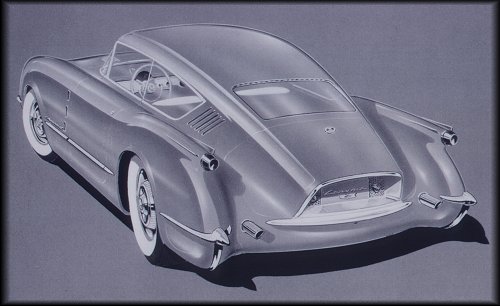54 Corvette Corvair design