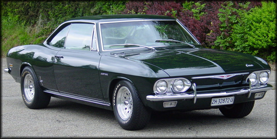 Turbo-charged 1965 Corvair Corsa sport coupe