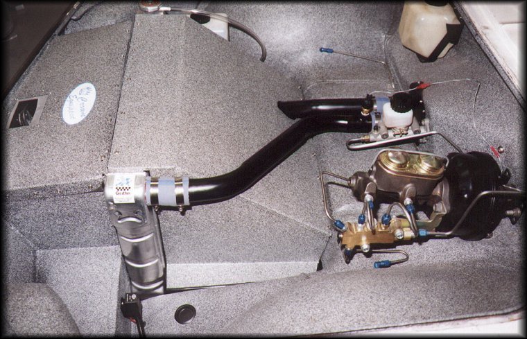 Corv-8 trunk area from driver's side