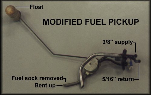 Modified fuel pickup