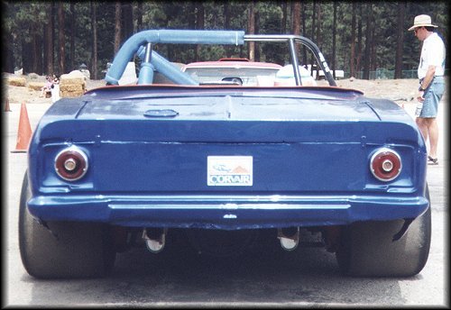 Harlan Colburn's racer (rear view)