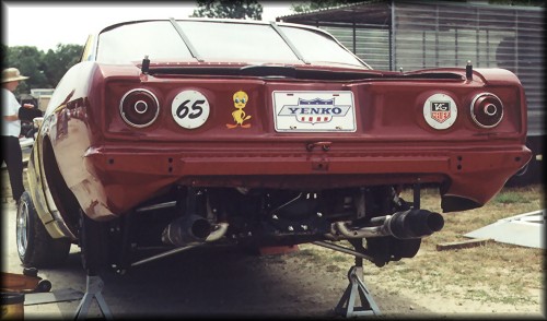 Rob Fike's GT-3 (rear view)