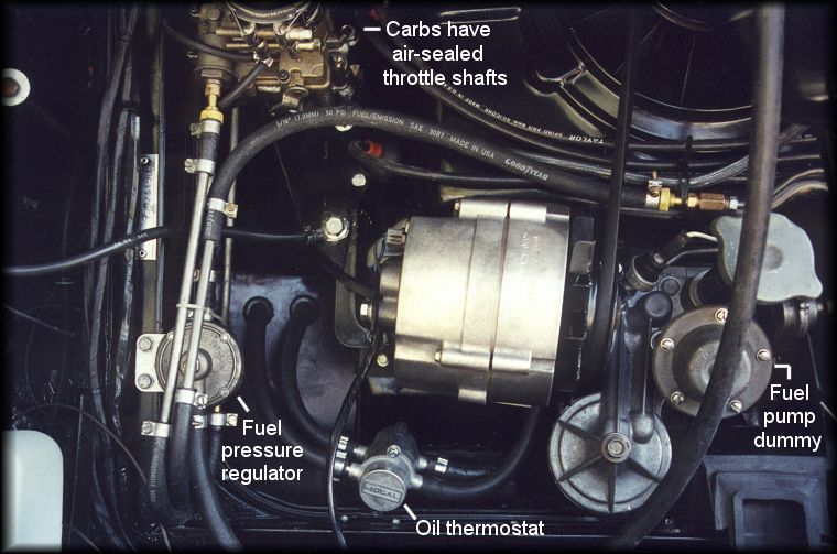 Binnie turbo engine (lower rear quadrant)