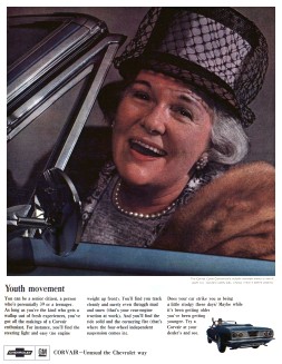 Original ad for the 1966 Corsa