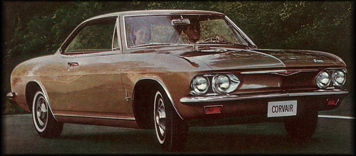 Corvair Monza Sport Coupe in Sierra Tan