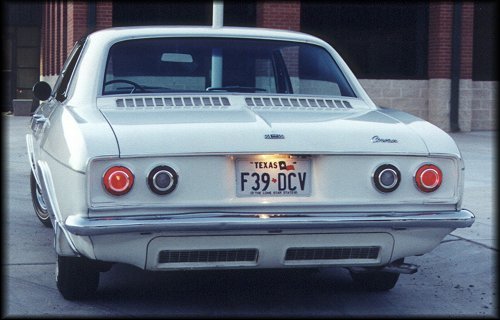 1965 Monza sport sedan (rear view)