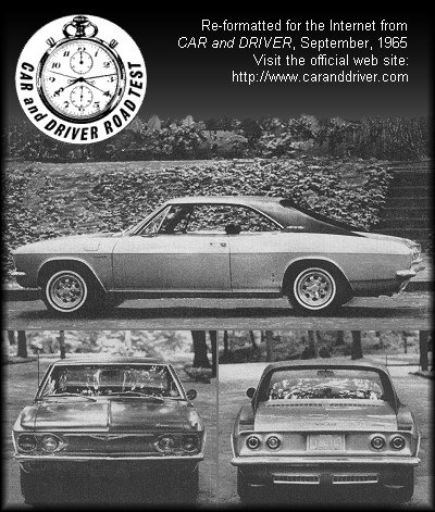 CAR and DRIVER Corvair Sprint collage