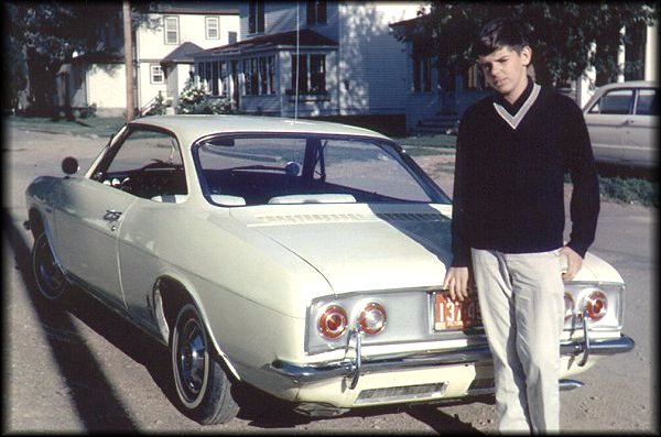 1965 photo of Ernie's Corsa