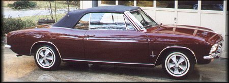 1965 Corvair Monza 140 convertible