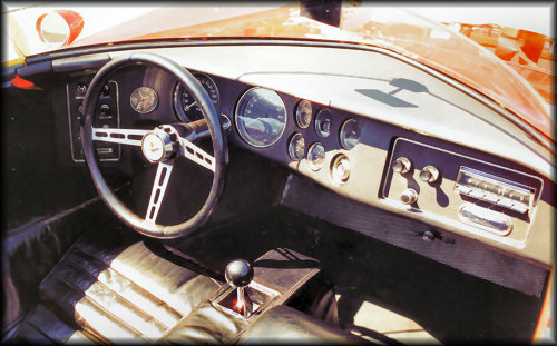 Corvair Monza SS interior