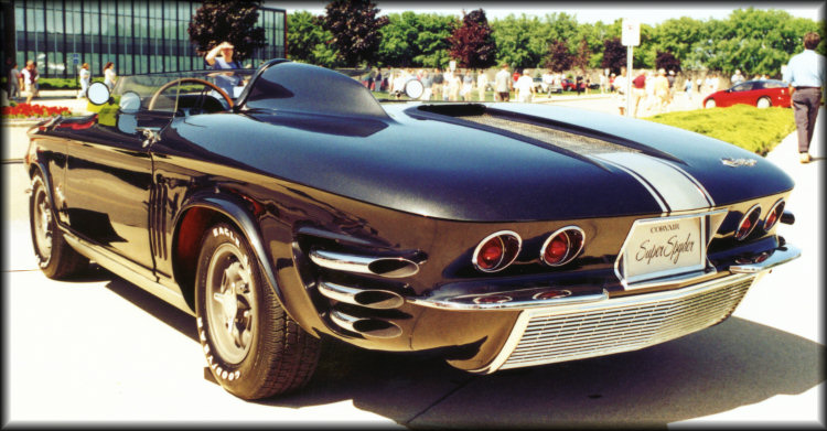 1961 Corvair Super Spyder (rear 3/4 view)