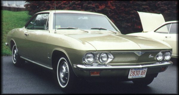 Late model Corvair Sport Coupe