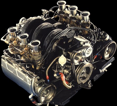 Experimental 176 cu. in. Corvair engine 