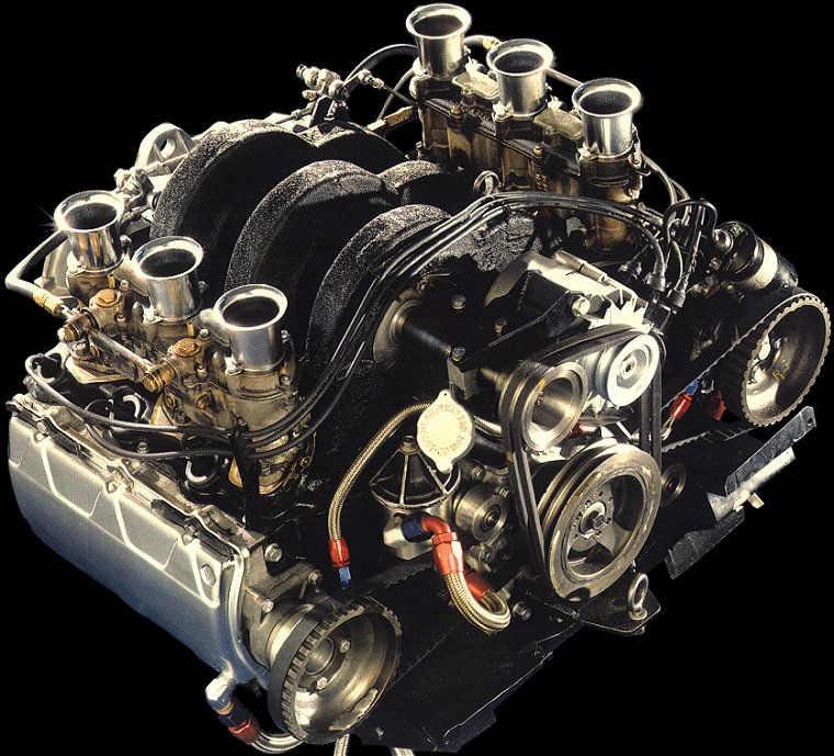 176 cu. in. experimental Corvair 'Cammer' engine