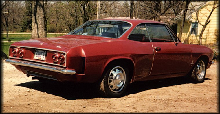 Larry Claypool's Monza (rear view)