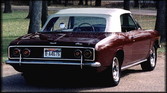 '66 Monza convertible (rear view)