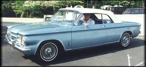 1964 Corvair Monza with Kelsey-Hayes wires (49268 bytes)