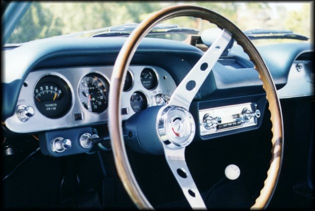 '64 Corvair Monza Spyder dashboard