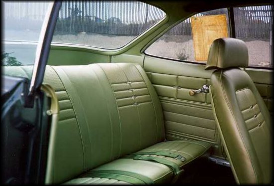 1969 Monza interior (rear) (43091 bytes)